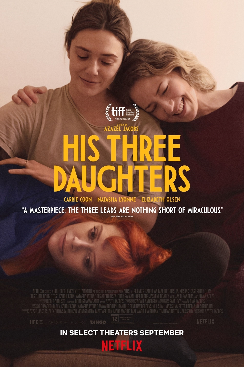 His Three Daughters 2024 Hindi ORG Dual Audio HDRip 480p 300MB 720p 1GB ESubs