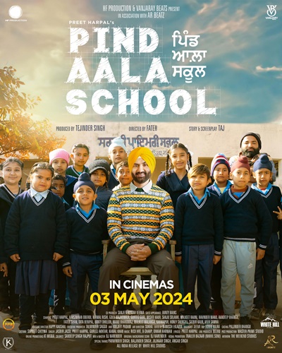 Pind Aala School 2024 Punjabi ORG HDRip 480p 400MB 720p 1GB ESubs